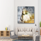 Excellent Quality Muslim Art Painting On Canvas, Running Horse Painting For Living Room
