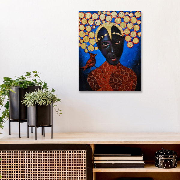 Graffiti Art Black Woman Canvas Paintings On the Wall Posters And Prints African Woman Wall Art Modern Pictures for Home Design
