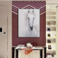 Latest arrival handpainted running horse animal painting, trendy style handmade wall art painting