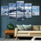 the full of ice mountain of 5 printed painting art wall decoration HD picture
