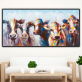 Knife Animal Equine Canvas Pictures Sales High Quality Handmade Calligraphy Abstract Oil Paintings Modern Single panel