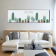 Manufacture whole picture wall painting, the still life cactus art OEM printed canvas painting