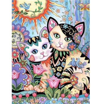 Pangoo Y5706 Wholesale Custom Anime Cat Animal DIY Painting by number set