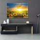 Custom canvas print Picture, Nature Scenery Painting for Adults, Sunflower Print oil painting