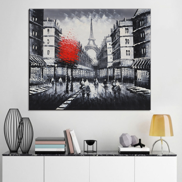 London City Diy Painting By Numbers Ship Sailing Oil Painting On Canvas Beach Cuadros Decoracion Acrylic Scenery Wall Art