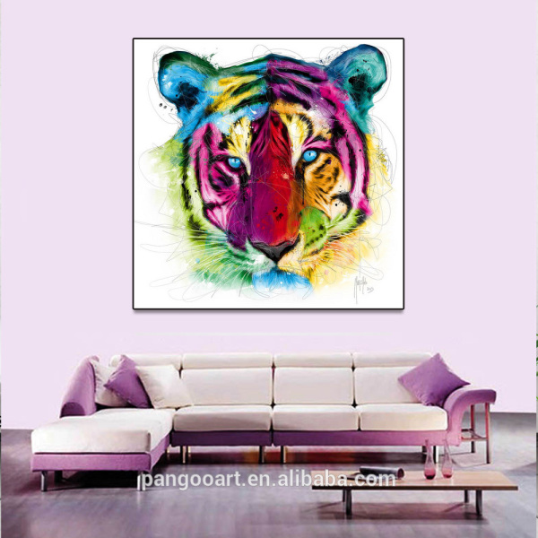 art paintings on canvas animal tiger Decorative Art For Living Room