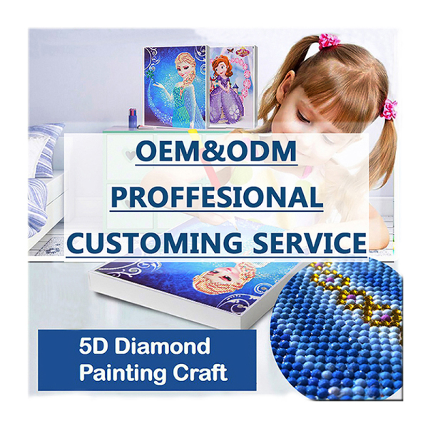 Wholesale Custom Round Crystal Homefun DIY Beautiful Flowers 5D Diamond Painting By Numbers For Adults Animal Paint By Numbers