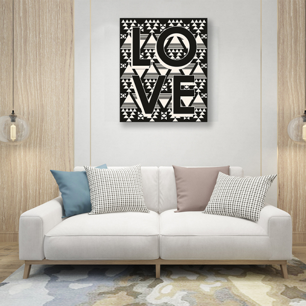 Abstract Painting Wall Art Canvas Prints Love Letter Posters Wall Pictures Home Decor abstract oil painting