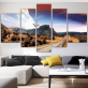 Decoration Wall Art Craft Landscape Prints Home Modern Paintings 5 Piece Oil Decorative Highway Canvas Painting