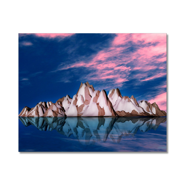 Canvas Painting Digital Painting mountain picture landscape oil painting for Living Room Decor