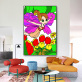 New arrival fairy canvas acrylic painting, painting by numbers for children, coloring diy oil painting by numbers kit