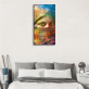 Modern Style Wall Art Canvas Painting, Wall Arts Women Pictures Paintings For Muslim Decoration