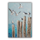 Handmade  Texture Oil Painting  Seabirds by the sea  Abstract Art Wall Pictures for  Home Office Decoration