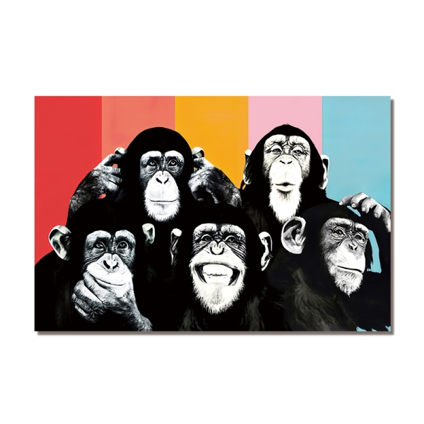 canvas print animal oil painting for dinning room home hotel cafe Wall Decoration