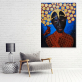 Graffiti Art Black Woman Canvas Paintings On the Wall Posters And Prints African Woman Wall Art Modern Pictures for Home Design