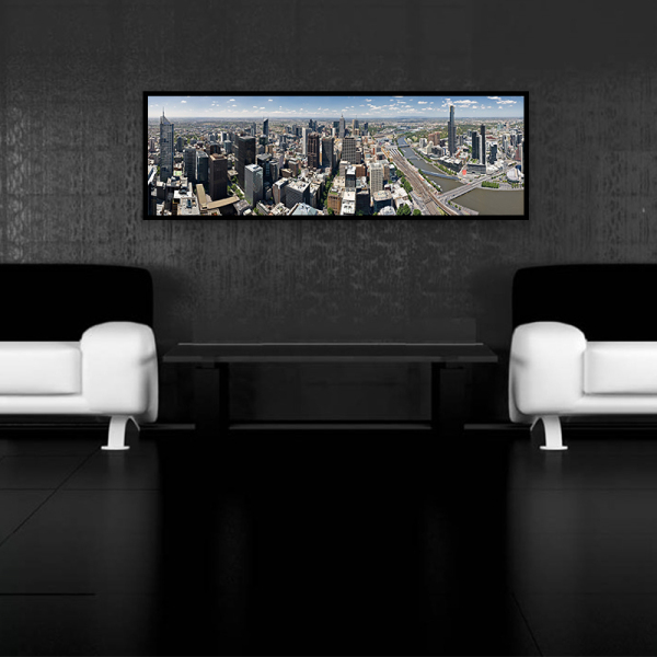 Modern city landscape picture canvas printing home wall decor large size art print painting