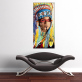 Customized Modern Painting Portrait Picture africa art queen high resolution painting