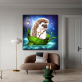 1pc MOQ DropShipping Factory Cartoon Hedgehog Canvas Diamond Photo Handmade Art DIY 5d Full Drill Customized Diamond Painting
