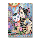 Home Decor Wall Art 5d Diy Diamond Painting Mom And Baby Cat Full Drill Animal Picture Embroidery Diamond Painting