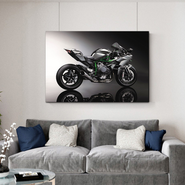 Modern canvas prints artworks home decoration wall paintings, the cool sports motorbike custom canvas painting