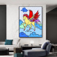 Cardboard package edge Multi color Board fly horse Animal 5d diamond painting