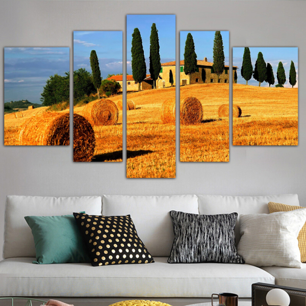 China Factory Wholesale Frameless Art Prints Autumn Scenery Wall Painting Canvas Painting Wall Art