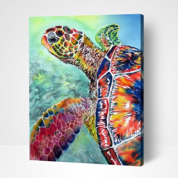 Sea TurtleDiy Painting By Numbers Modern Wall Art Picture Acrylic Paint By Numbers Home Arts