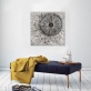 Hot Selling Round Pattern Wall Decor Abstract Artwork Canvas Oil Painting For Living Room