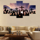 Newest selling hadow of the cross design canvas print painting custom printed canvas painting