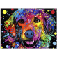 Custom  Cute Dog Canvas Wall Art 5D Diy Crystal Diamond Painting Set Christmas Diamond Paint by number for Amazon