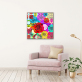 Hot sale OEM oil painting color rose picture home hotel decoration printing canvas oil painting