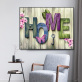 New Design 3D Diamond Painting Adhesive Wall Art Abstract Handwriting Oil Print Painting On Canvas For Living Room
