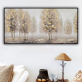 Home Decor Hand Made oil painting Natural scenery, Decorative painting of trees
