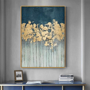 Large Modern office wall art original textured art Hand Painted hand made abstract oil painting