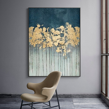 Large Modern office wall art original textured art Hand Painted hand made abstract oil painting