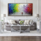 Wall Art Canvas Paint Abstract Acrylic Painting Living Room Home Decoration Frame Hand Painted Oil Painting