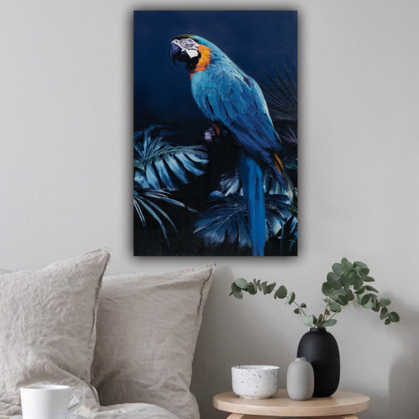 Animal parrot HD canvas painting frameless wall art