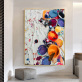 3D HD Abstract canvas printed decorative painting without frame