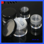 DNJF-501 Plastic Clear Round Loose Powder Jar with Rotary Sieve