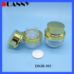 DNJB-505 Gold Cap Cosmetic Glass Jars
