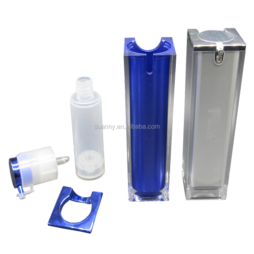 DNAA-502 Hot Sale 15ml 30ml 40ml 50ml Acrylic Airless Pump Bottles for Cosmetics