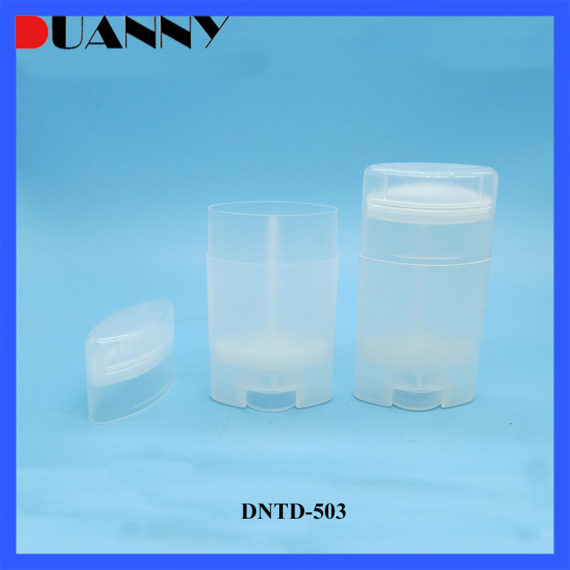 DNTD-503 Clear Empty Plastic Deodorant Container Tube