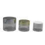 DNJF-543 1oz Clear Round Acrylic Dip Powder Jar Container for Nail