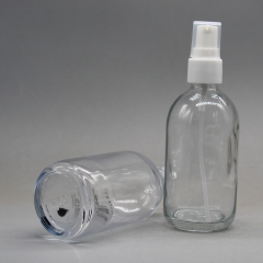 DNLB-515 100ml bottles glass 100ml lotion cosmetic package empty glass lotion bottle