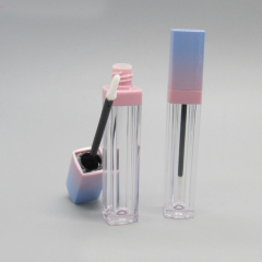 DNTL-502 Custom 3g 5g Slim Plastic Lip Gloss Tube Packaging for Lip Care