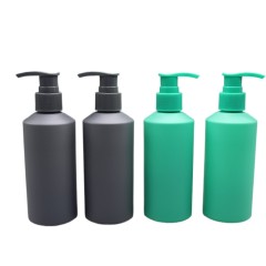 DNPET-500 Eco Friendly 100ml 150ml 200ml 300ml 500ml Green PET Plastic Hair Product Cosmetic Containers with Pump