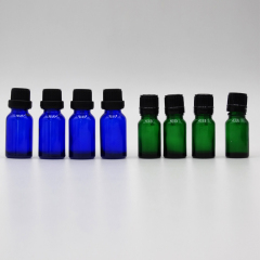 DNOB-500 Duannypack 5ml 10ml 15ml 30ml 50ml green clear essential oil bottle 10 ml green essential oil bottle
