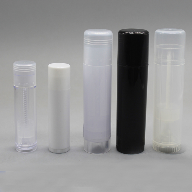 DNTL-500 High Quality 5g 10g 15g clear white lip balm tube eco friendly