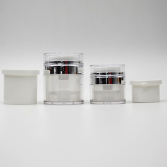 DNJA-585E  Refillable Acrylic Round Jar