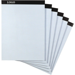 Basics Quad Lined Millimeterpapierblock, 6er-Pack